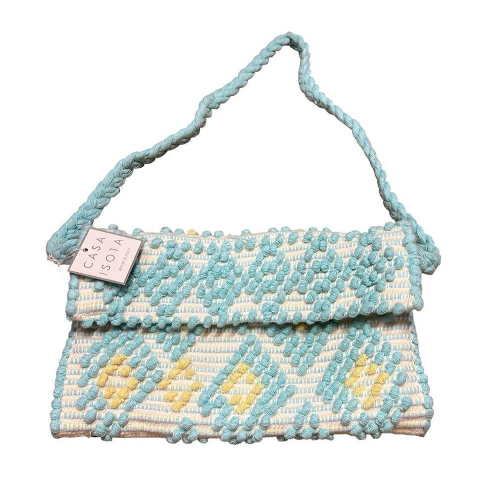 Casa Isota Hand Woven Made in Italy Tote NWT MSRP $447